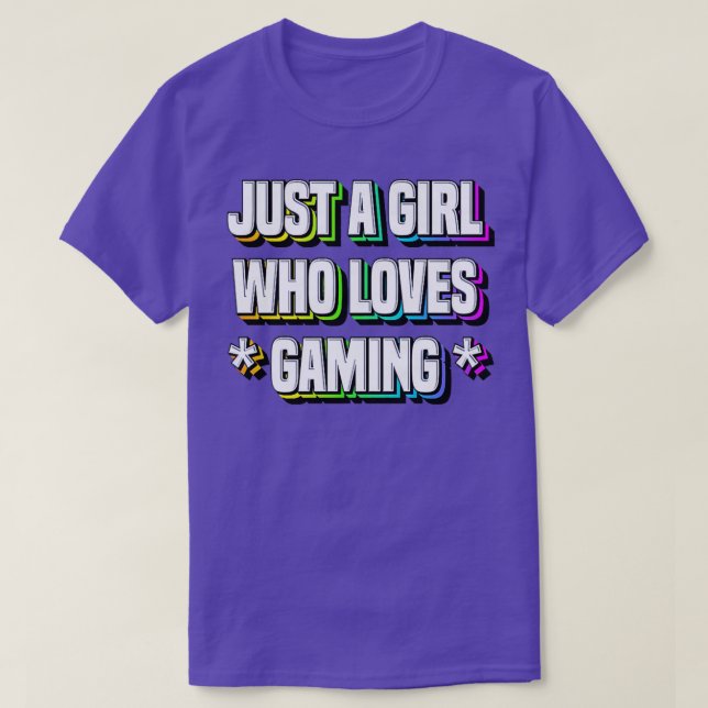 Camiseta Gaming Controller Idea Chicas Jugadores Jugadores  (Diseño del anverso)