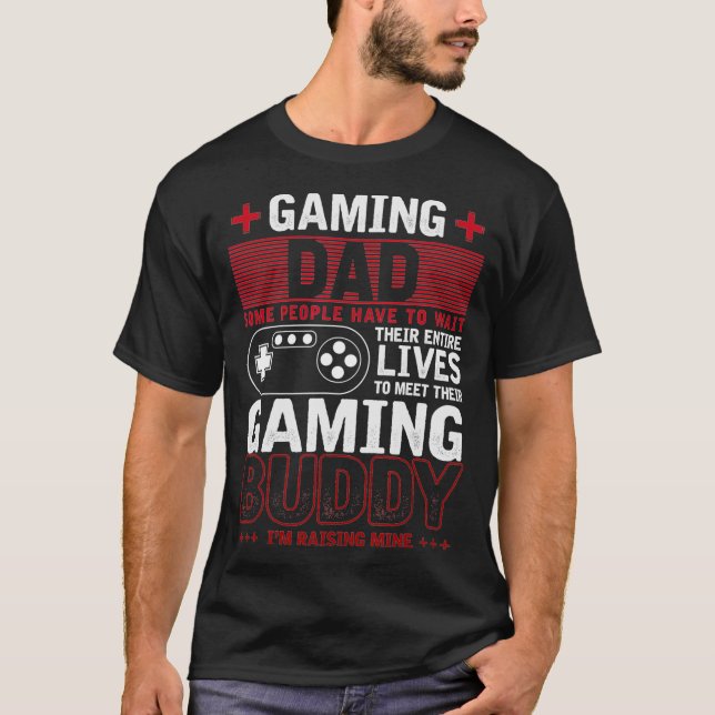 Camiseta Gaming Dad Video Games Fathers Day Gamer Gift Gami (Anverso)