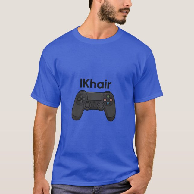 Camiseta Gaming DualShock Controlador Ilustracion chico fri (Anverso)