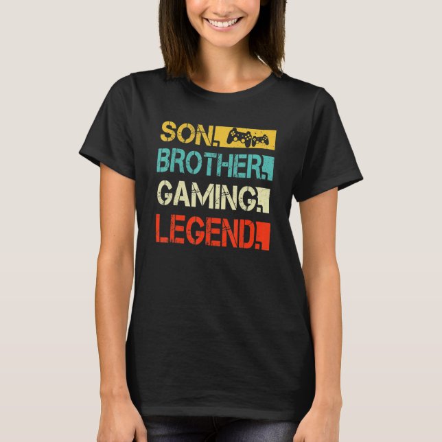Camiseta Gaming  For Teenage Boys 8 12 Year Old Christmas G (Anverso)