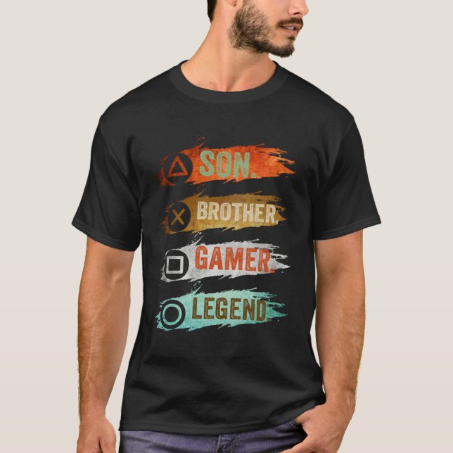 Camiseta Gaming  For Teenage Boys 8 16 Year Old Gamer (Anverso)