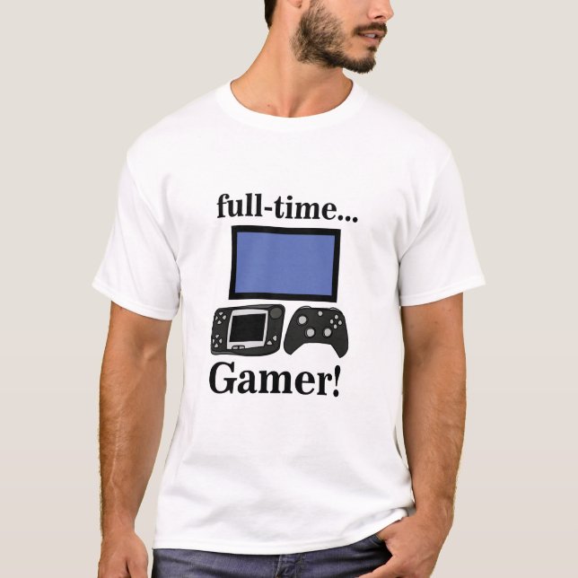 Camiseta Gaming Gamer Funny (Anverso)