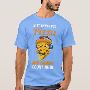 Camiseta Gaming Gamer Pizza 920
