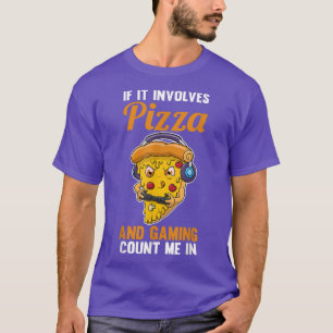 Camiseta Gaming Gamer Pizza 921