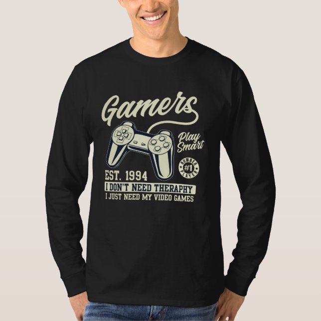 Camiseta Gaming Gamers Quotes  Graphic TOutfit Cool Designs (Anverso)