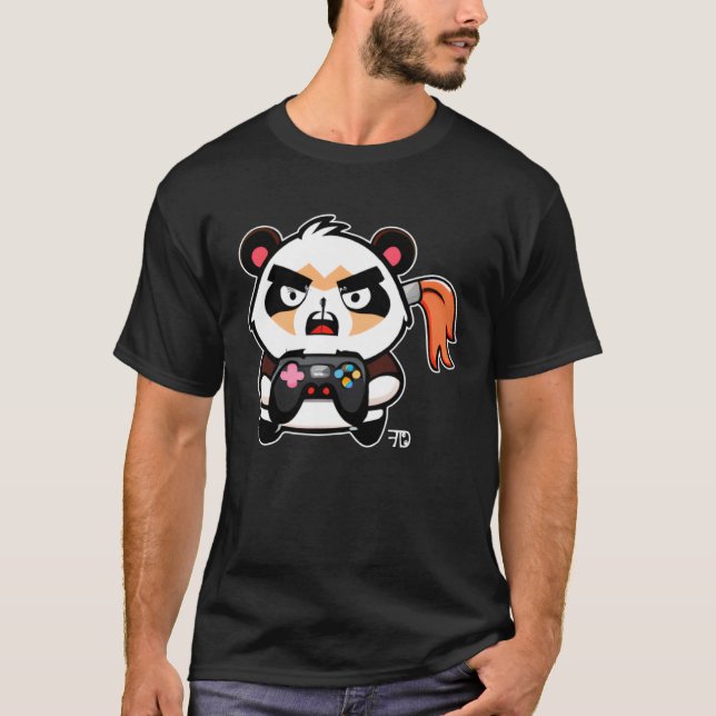 Camiseta Gaming Hamster Gamer (Anverso)