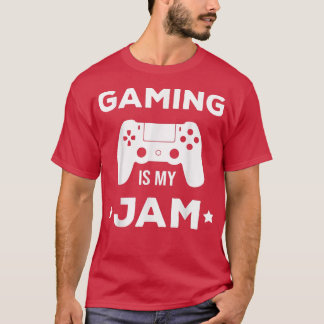 Camiseta Gaming Is My Jam Video Games Lover Controller Vide