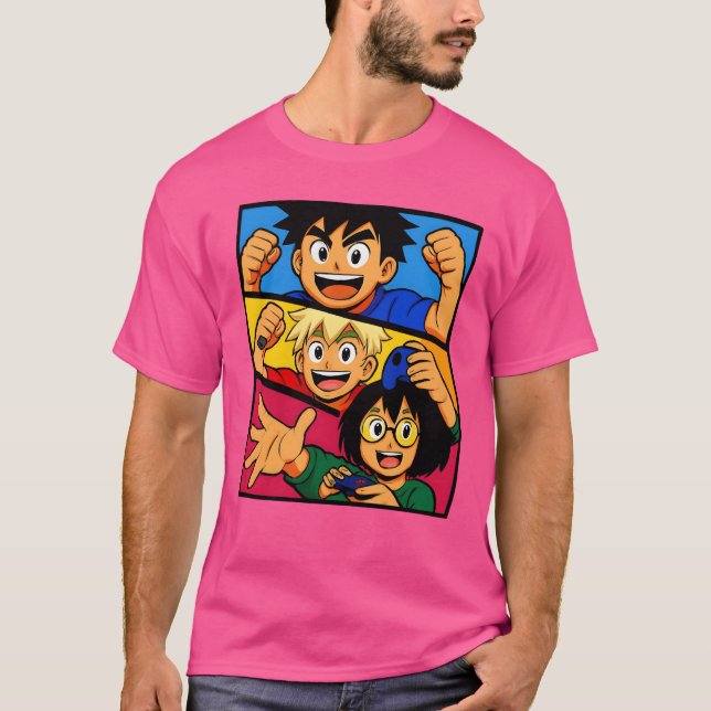 Camiseta Gaming Joyeam Victory retro gift (Anverso)