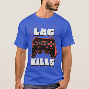 Camiseta Gaming LAG Funny Console Gamepad Gamer
