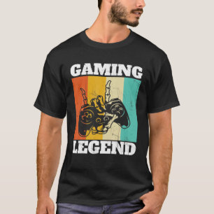 Camiseta Gaming Legend PC Gamer Video Games Gift