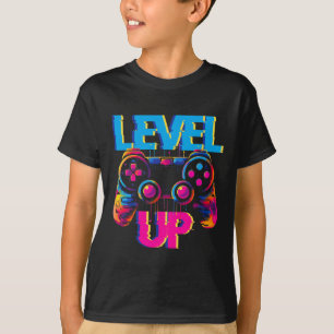 Camiseta Gaming Level Game Controller Video Game Game Art