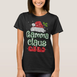 Camiseta Gamma Claus Santa Funny Navidades Pajama Mateo