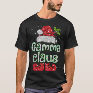 Camiseta Gamma Claus Santa Funny Navidades Pajama Mateo
