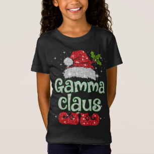 Camiseta Gamma Claus Santa Funny Navidades Pajama Mateo