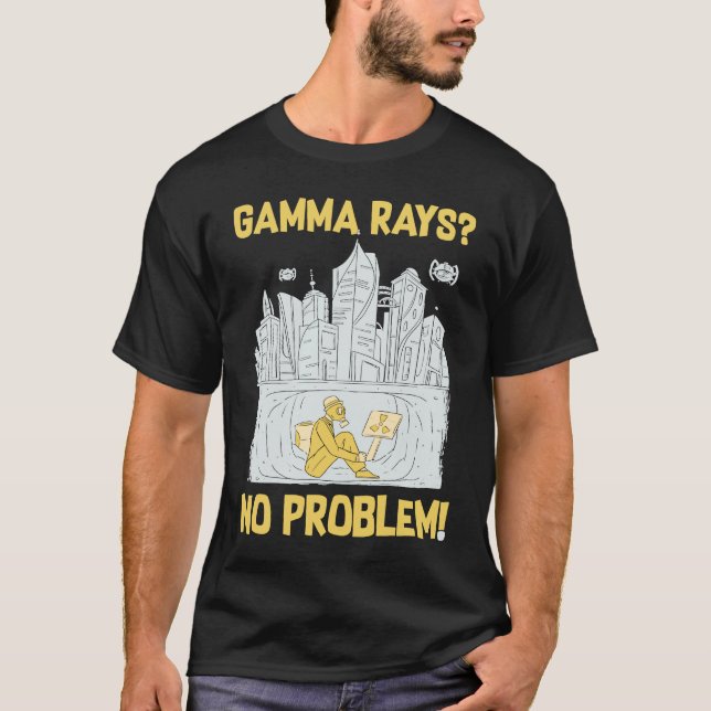 Camiseta Gamma Rays Ingeniero Nuclear (Anverso)