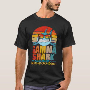 Camiseta Gamma Shark Doo Doo Doo Día de la Madre Vintage re