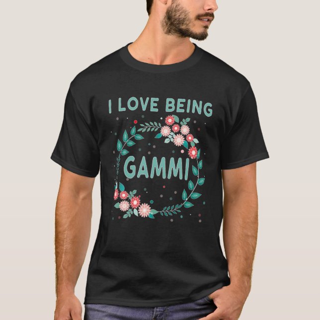 Camiseta GAMMI T Gift Love Being the Mother's Day Abuela T (Anverso)