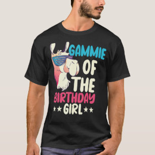 Camiseta Gammie Del Chica De Cumpleaños Llama Bday Alpaca P