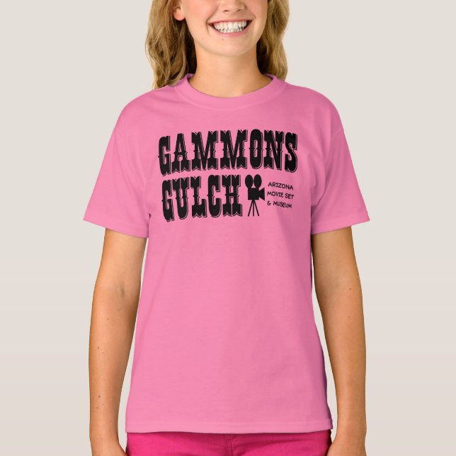 Camiseta Gammons Gulch Movie Set Youth Tshirt (Anverso)