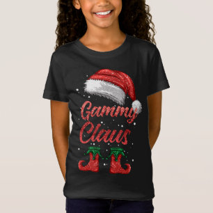 Camiseta Gammy Claus Mateo Familia Feliz Navidad Santa