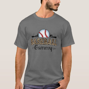 Camiseta Gammy de béisbol de la familia Baller que es mi Bo