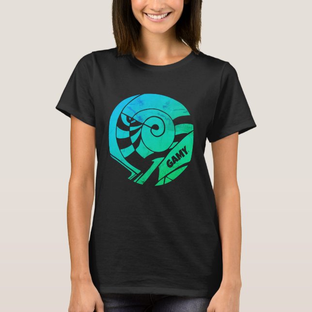 Camiseta GAMY® Logo Basic Damen T-Shirt (Anverso)