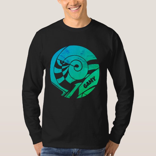 Camiseta GAMY® Logo Herren Langarm (Anverso)