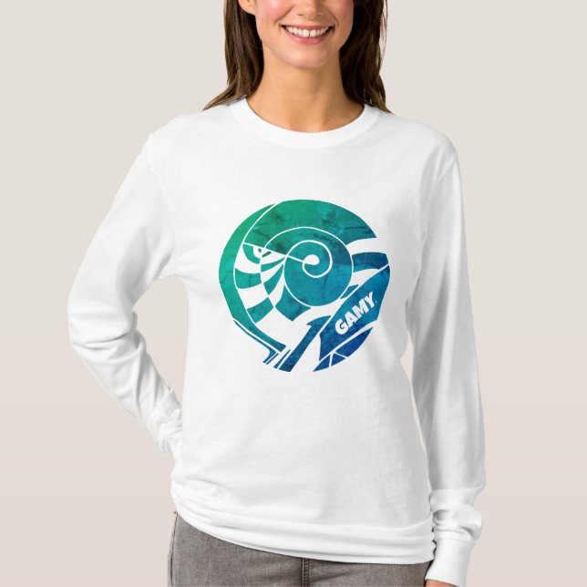 Camiseta GAMY® Nature Logo Damen (Anverso)