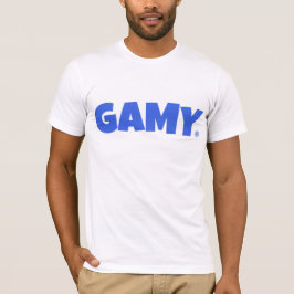Camiseta GAMY® Royal blue Logo Herren T-Shirt