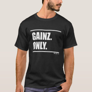 Camiseta Gana Gainz Sólo Bodybuilding Deportes Gym Fitness 