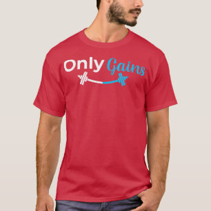 Camiseta Gana sólo aleteo alfachada Fitness Gym