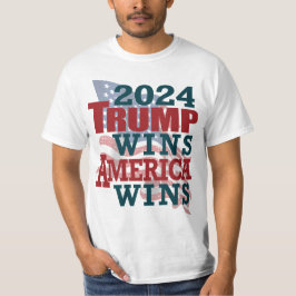 Camiseta Gana Trump 2024 - Estados Unidos gana