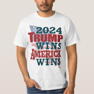 Camiseta Gana Trump 2024 - Estados Unidos gana