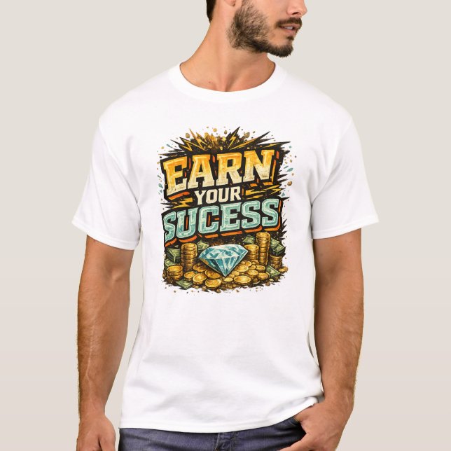 Camiseta Gana Tu Éxito (Anverso)