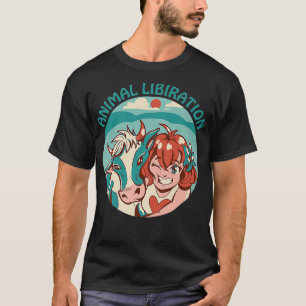 Camiseta Ganadería animal Animales vegetarianos