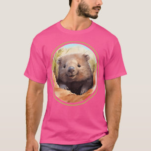 Camiseta Ganadería australiana Lover Wombat