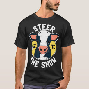 Camiseta Ganadería divertida de vaca