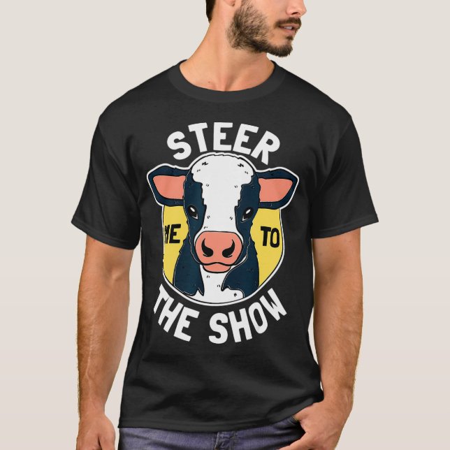 Camiseta Ganadería divertida de vaca (Anverso)