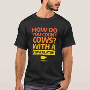 Camiseta Ganadería láctea para un ganadero de vacas