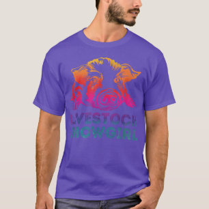 Camiseta Ganadería Showgirl - Mostrar Cerdos En La Feria 40