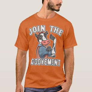 Camiseta Ganadero De Amante De Vacas Se Une Al Movimiento D