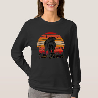Camiseta Ganadero de Ganado Ganado Agrícola Granjero de Ove