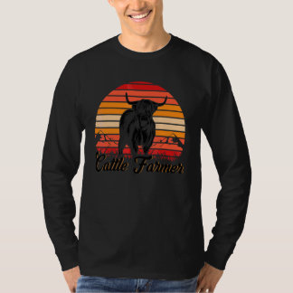 Camiseta Ganadero de ganado Ganado granja Oveja Granjero