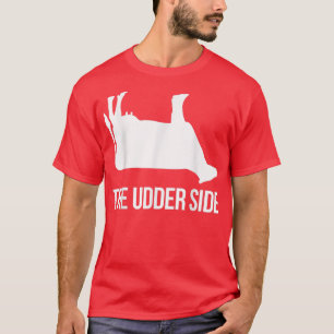 Camiseta Ganadero De Ovejas De Vaca El Vino De Pun Del Lado