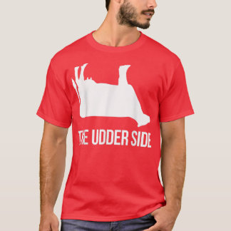Camiseta Ganadero De Ovejas De Vaca El Vino De Pun Del Lado