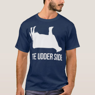 Camiseta Ganadero De Ovejas De Vaca El Vino De Pun Del Lado