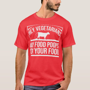 Camiseta Ganadero De Vacas Amante Mis Poops De Alimentos En