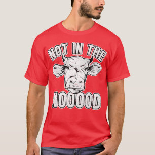 Camiseta Ganadero De Vacas Ganador No En Mooood Pun Co