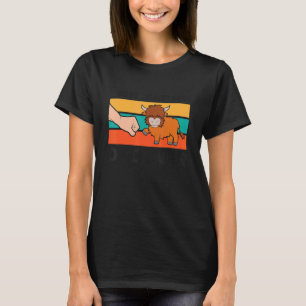 Camiseta Ganadero escocés Highland Ganadero Mejor Vaca High