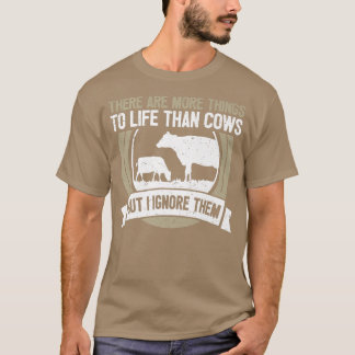 Camiseta Ganadero pastor de vacas que dice vaca